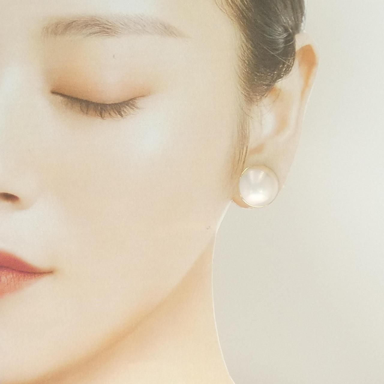 K18YG マベパール ピアス 15.3mm - メルカリ