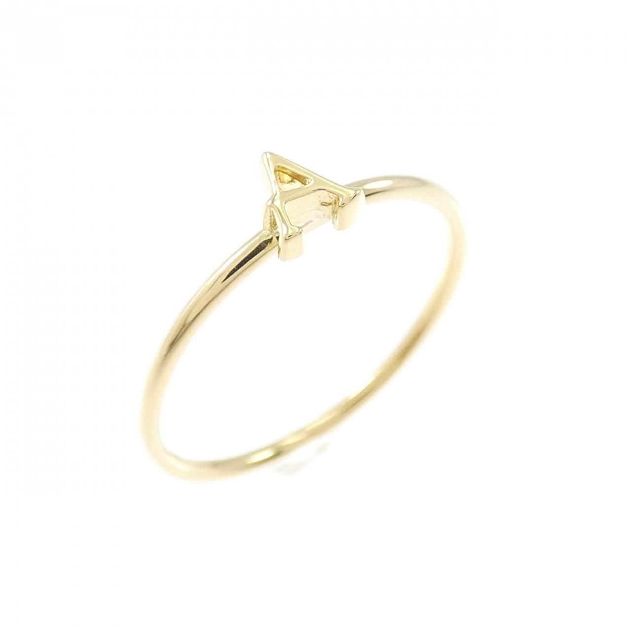 ドレス ア イニシャルA リング