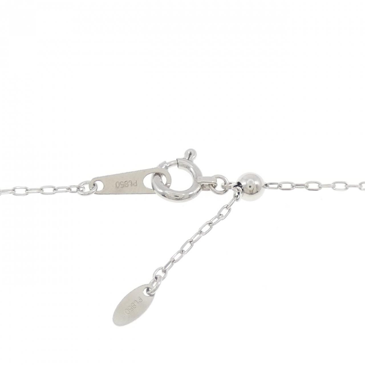 PT900/PT850 ダイヤモンド ネックレス 0.52CT - メルカリ