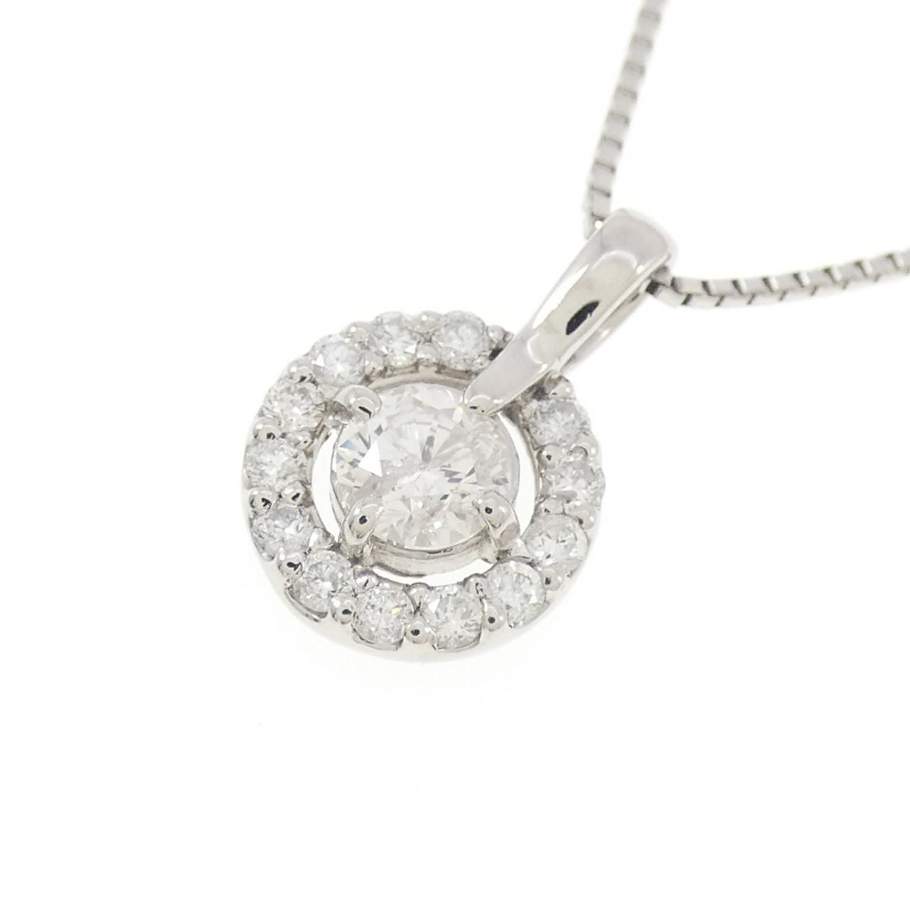 【美品】Pt900/Pt850 1.5g 0.66ct ダイヤモンドネックレス PT900 PT850 ダイヤモンド ネックレス J362686 | ユキザキセレクト