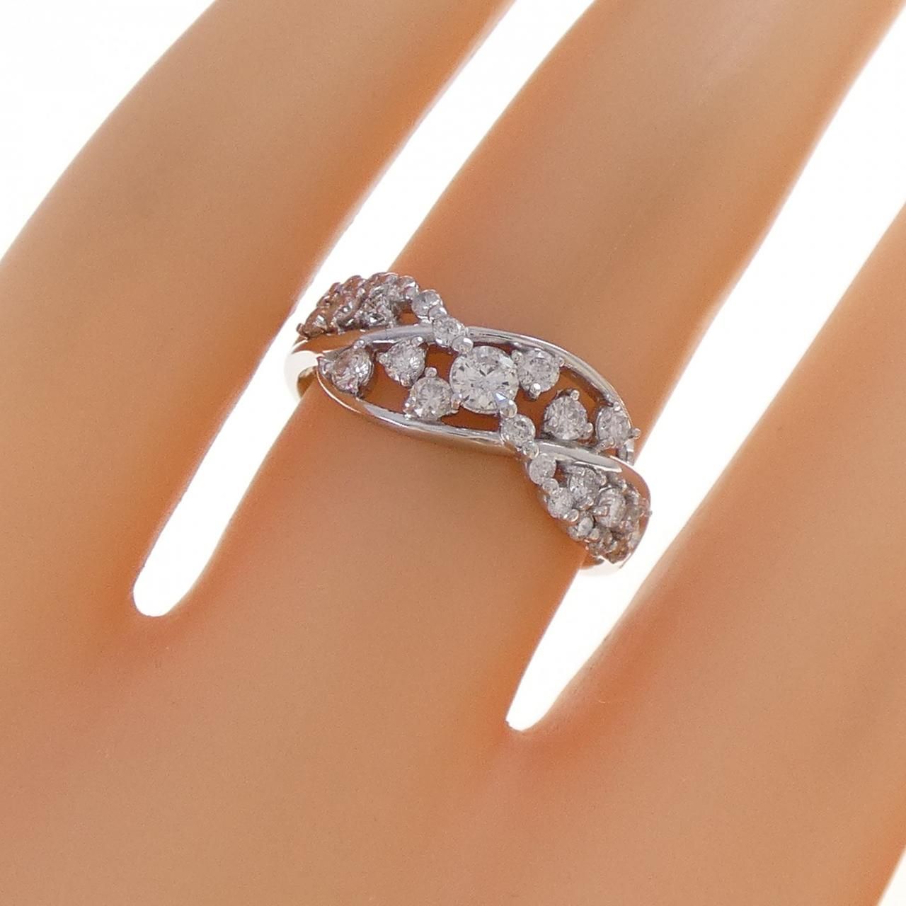 【お値下げ】　pt900 一粒ダイヤモンドリング 0.14ct　5.57g　12 ダイヤモンドリング 大特価 pt900 pt950 0.5ct 一粒リング『drop』4本