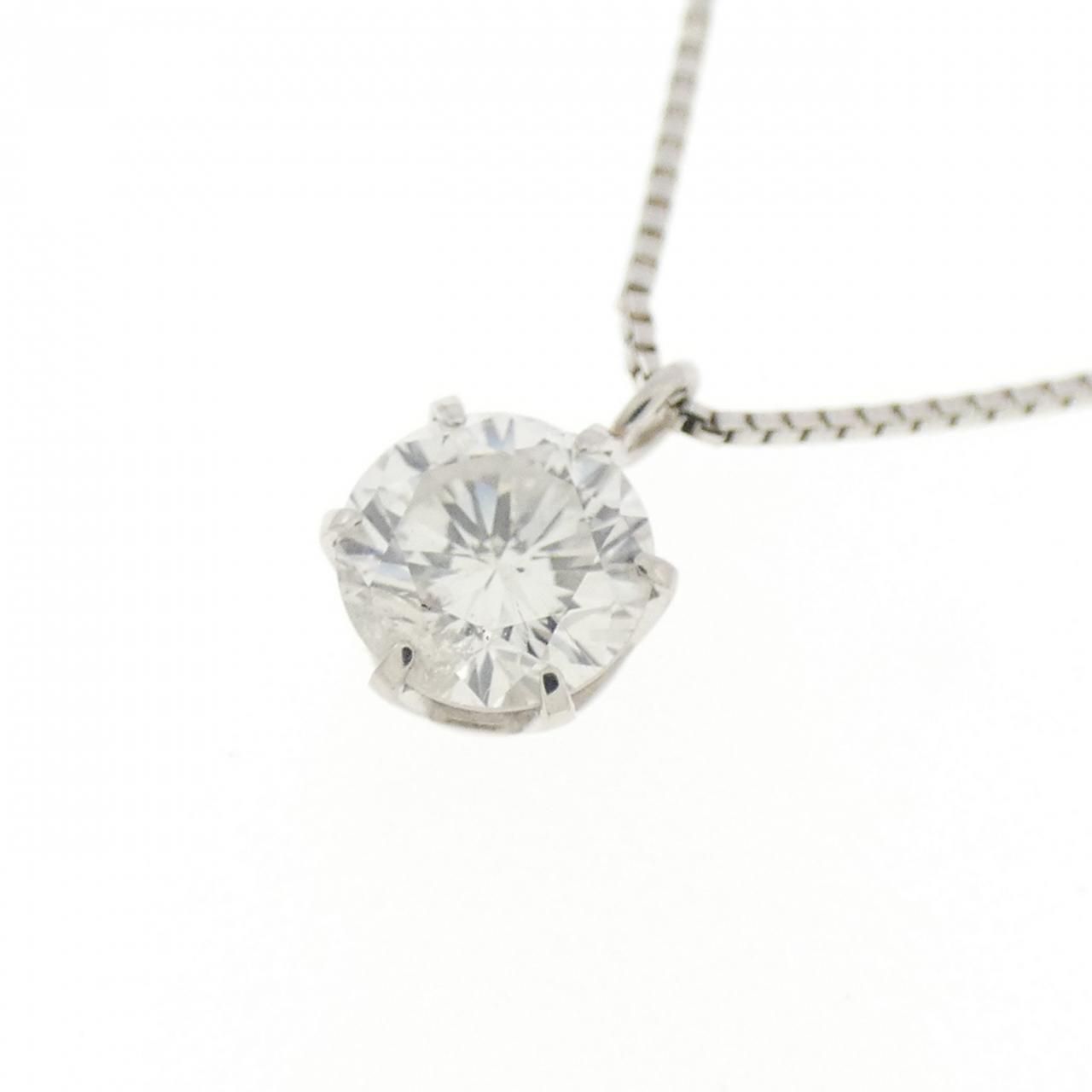pt850 0.32ct 1粒 ダイヤモンドリング 一粒 pt900 ソリティア PT900/PT850 ソリティア ダイヤモンド ネックレス 0.511CT - メルカリ
