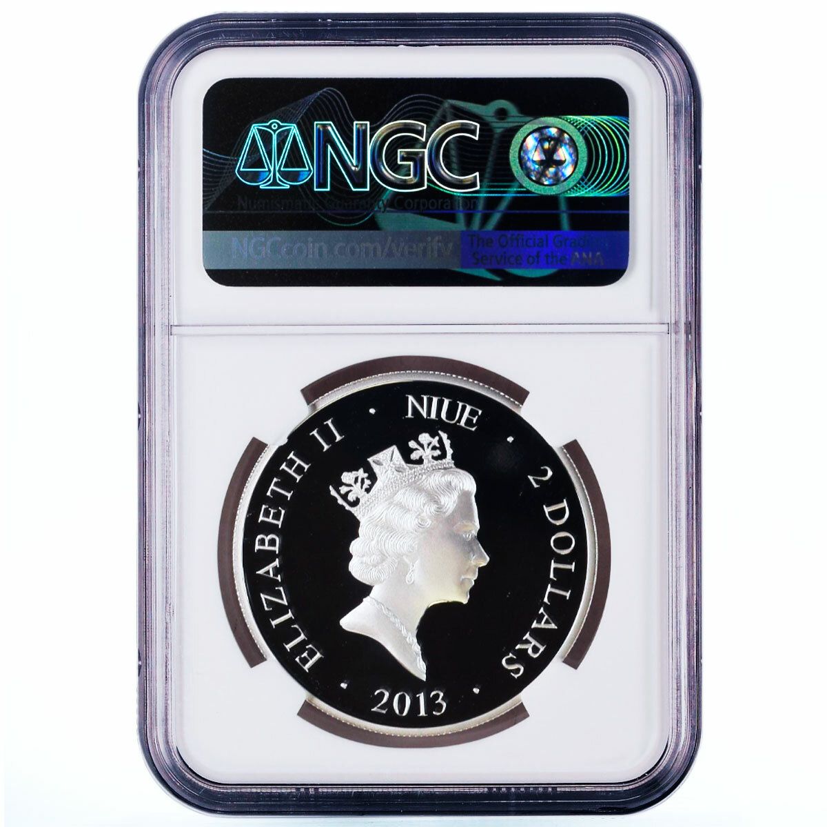 ⭐幸運の女神 シルバールチル 13mm アメリカ 2014 1ドル 銀貨 NGC PF 70 ULTRA CAMEO シルバーイーグル