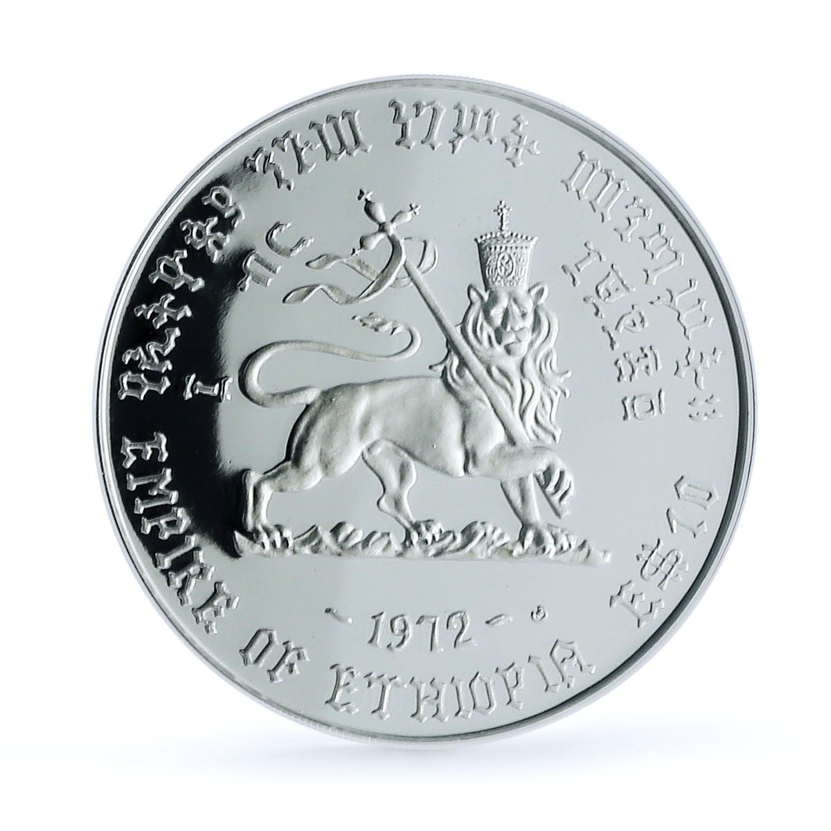 1895年 エチオピア　ゲルシュ 銀貨 PCGS MS64+ 1895年 エチオピア ゲルシュ 銀貨 PCGS MS64+ JCC | ジャパンコイン