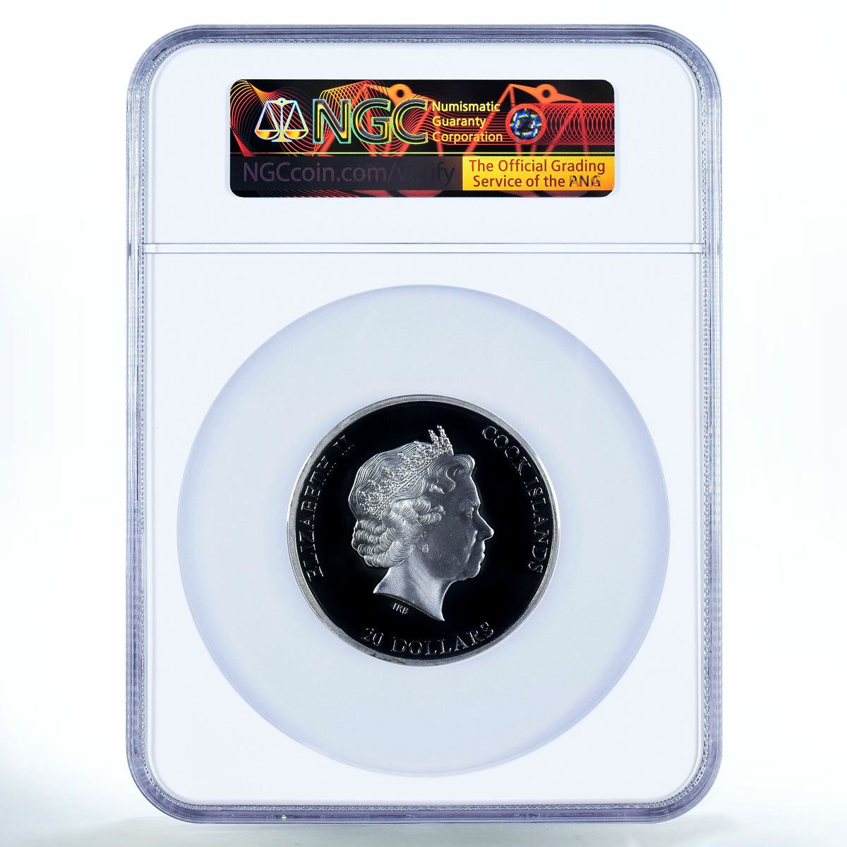 クック諸島 20ドル ルノワール傑作集 眠る水浴者 PF 69 NGC シルバー