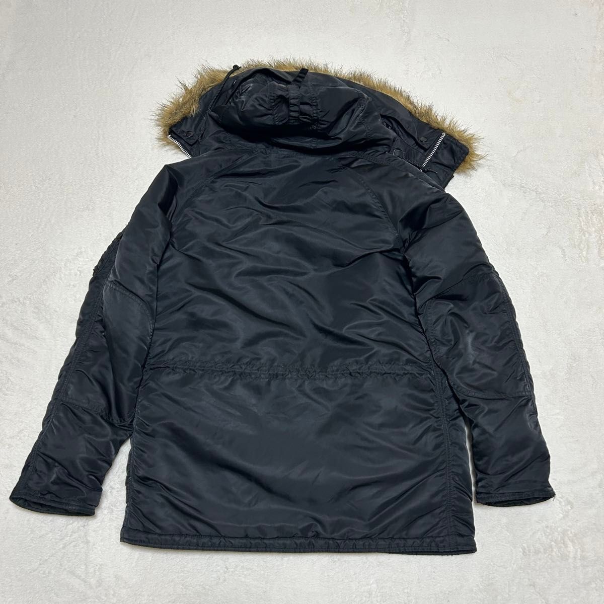 ALPHAINDUSTRIES フライトジャケットN-3B 3A382 NO.026200 N3B ファー 