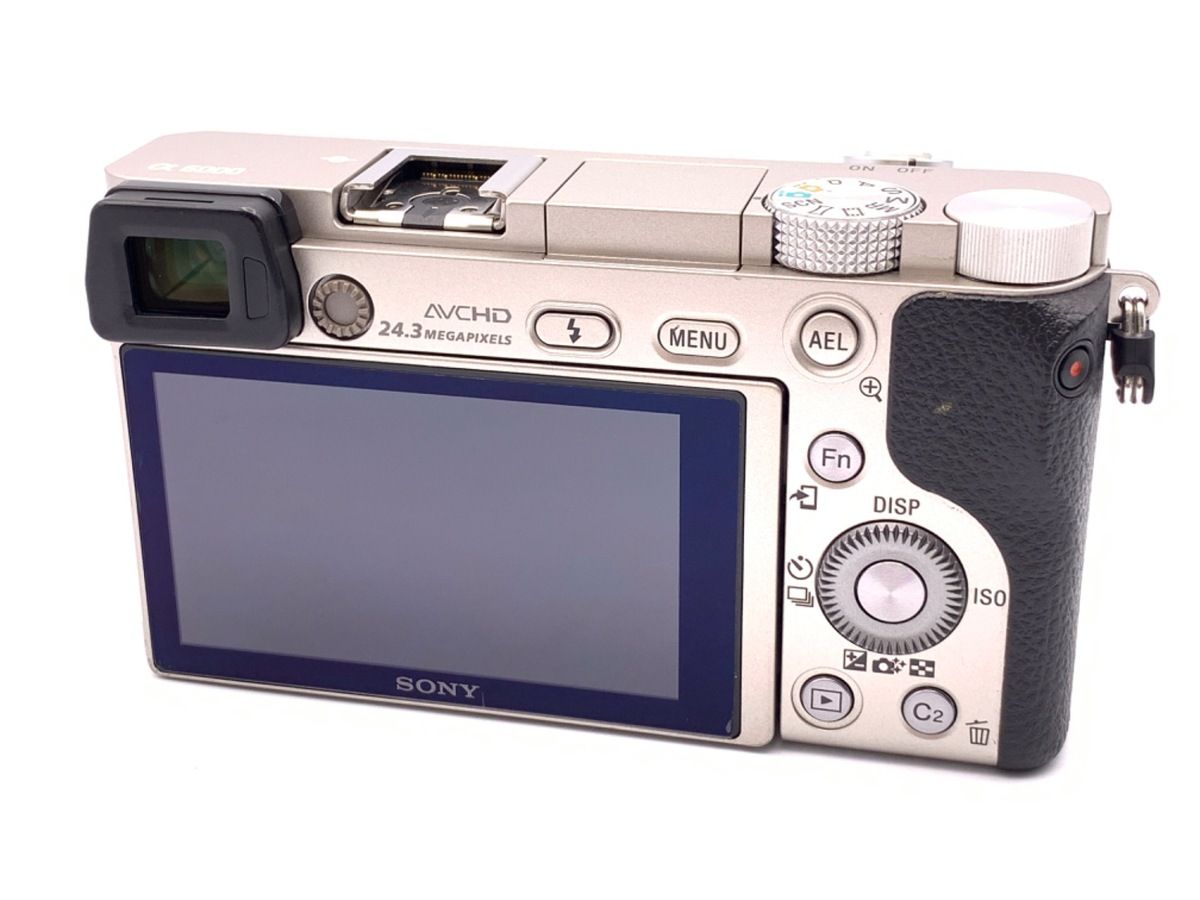 美品 α6000 ILCE-6000 ボディ シルバー 即日発送 ミラーレス一眼 SONY