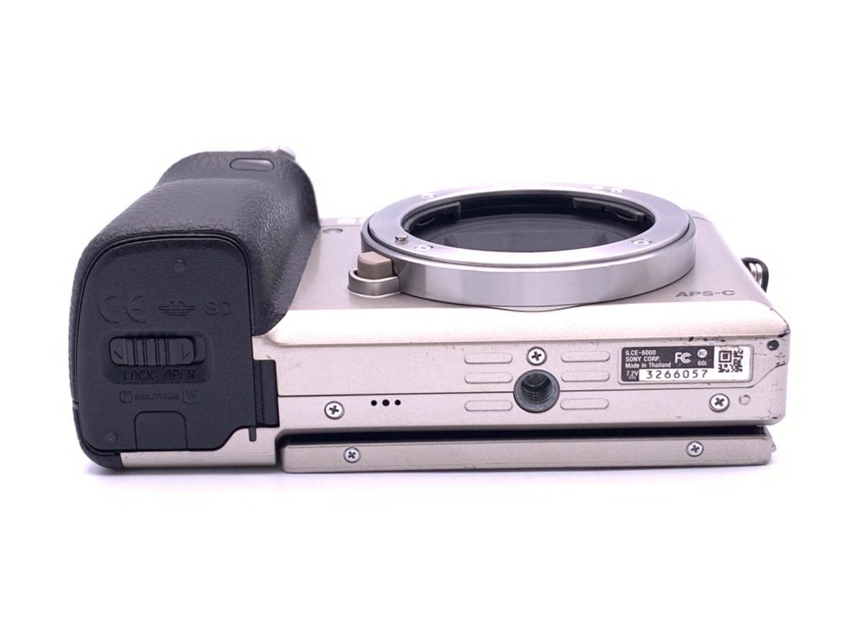 中古】 【並品】 ソニー α6000 ボディ シルバー [ILCE-6000 S] - メルカリ