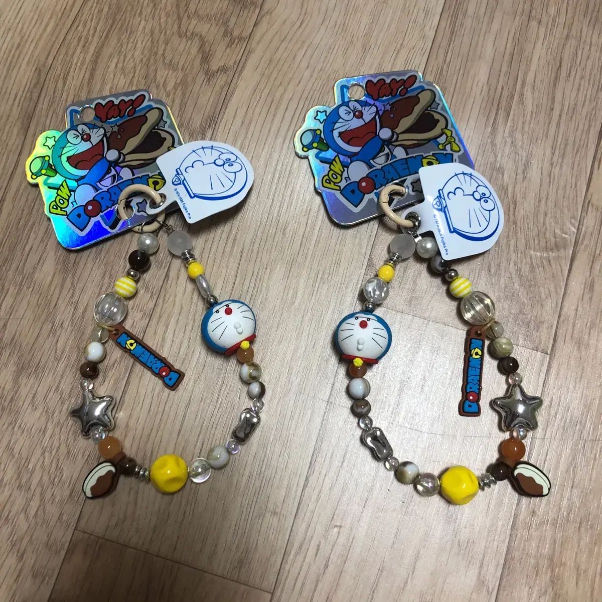 どこでもドラえもん ご当地限定 ビーズストラップ、キーチェーン34個