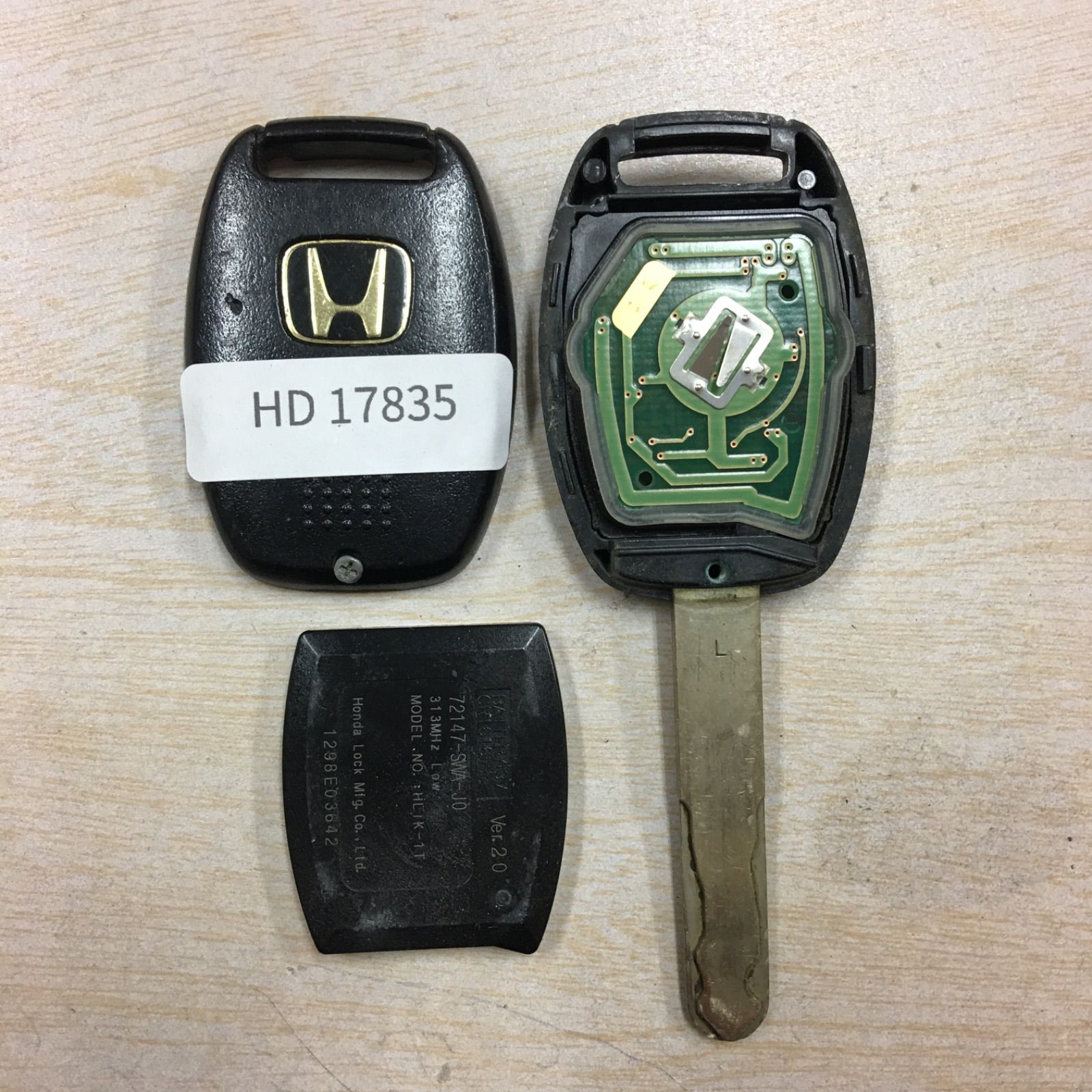 Honda キーレス Amazon.com: KR5V2X(V44) Key Fob Remote Compatible with Honda Civic