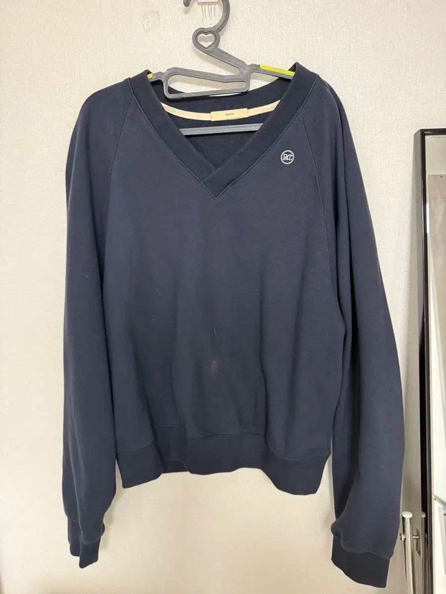 RECTO レクト ネイビー Vネック スウェット - メルカリ