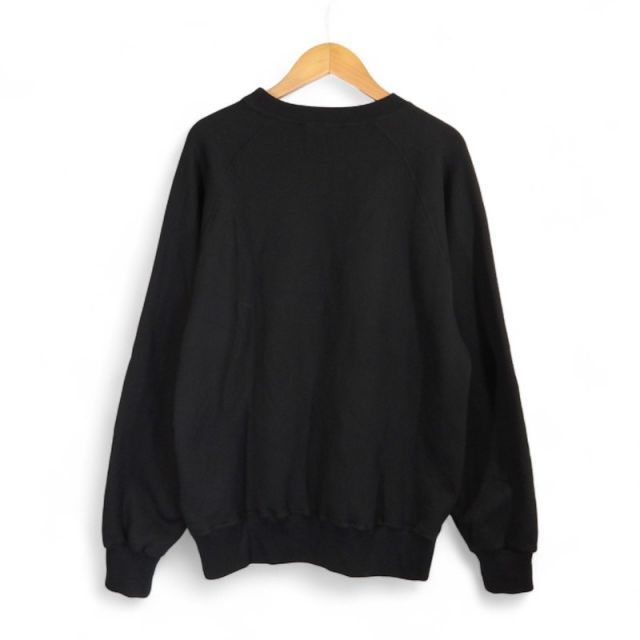 ENNOY×スタイリスト私物 CREW SWEAT BLACK サイズXL AW22BRENCT01NTL