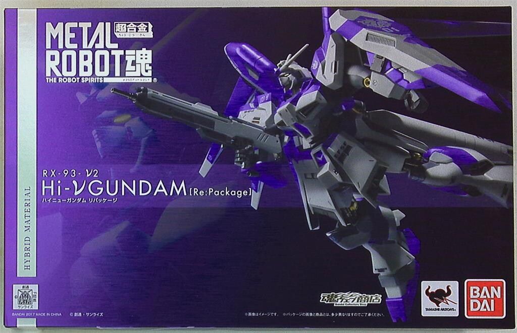 L ROBOT魂「Hi-νガンダム」リパッケージ METAL ROBOT魂 Hi-νガンダム [Re:Package] 【美品】 METAL ROBOT魂 Hi