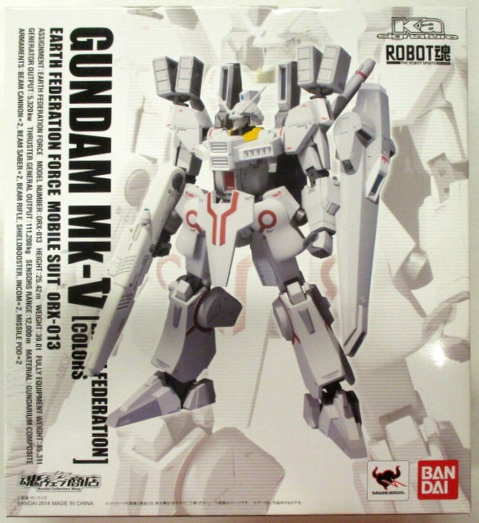 バンダイ ロボット魂/ガンダムセンチネル ガンダムMk5 連邦カラー(白