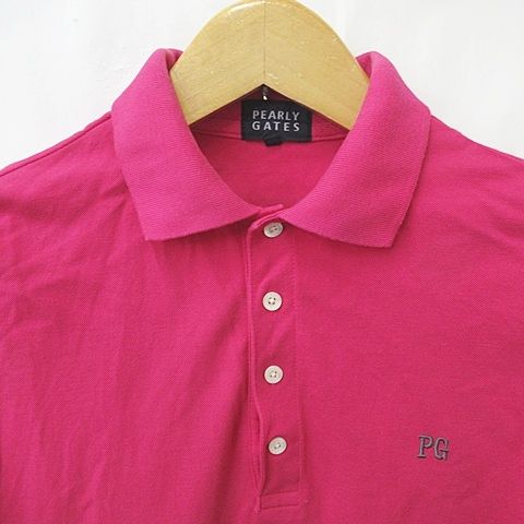 パーリーゲイツ PEARLY GATES ゴルフ スポーツウエア ポロシャツ 半袖