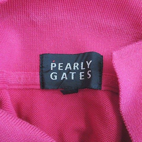 パーリーゲイツ PEARLY GATES ゴルフ スポーツウエア ポロシャツ 半袖