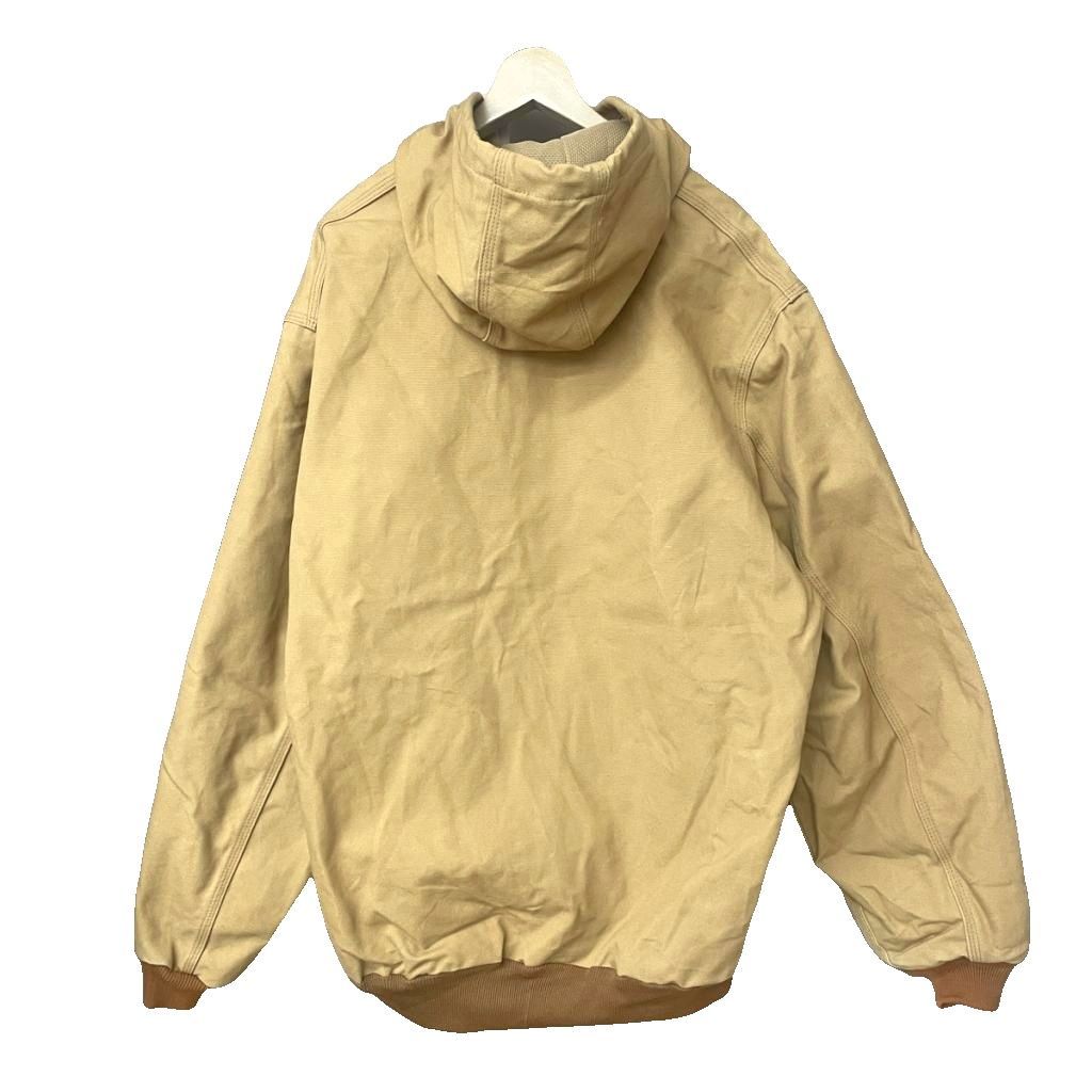 カーハート carhartt アクティブジャケット パーカー ブルゾン 裏地サーマル J 131 BRN XL ブラウン