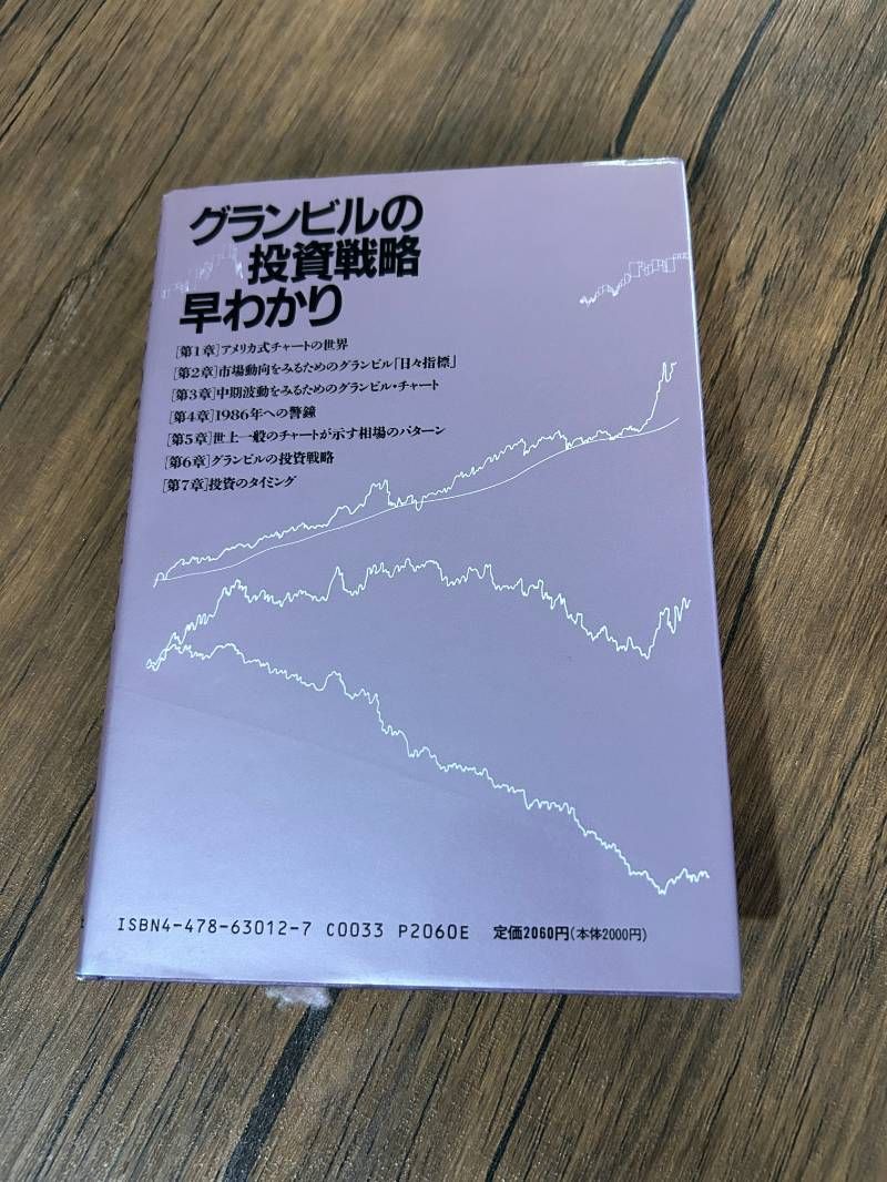 グランビルの投資戦略早わかり アメリカ式株式チャート実践入門 - メルカリ