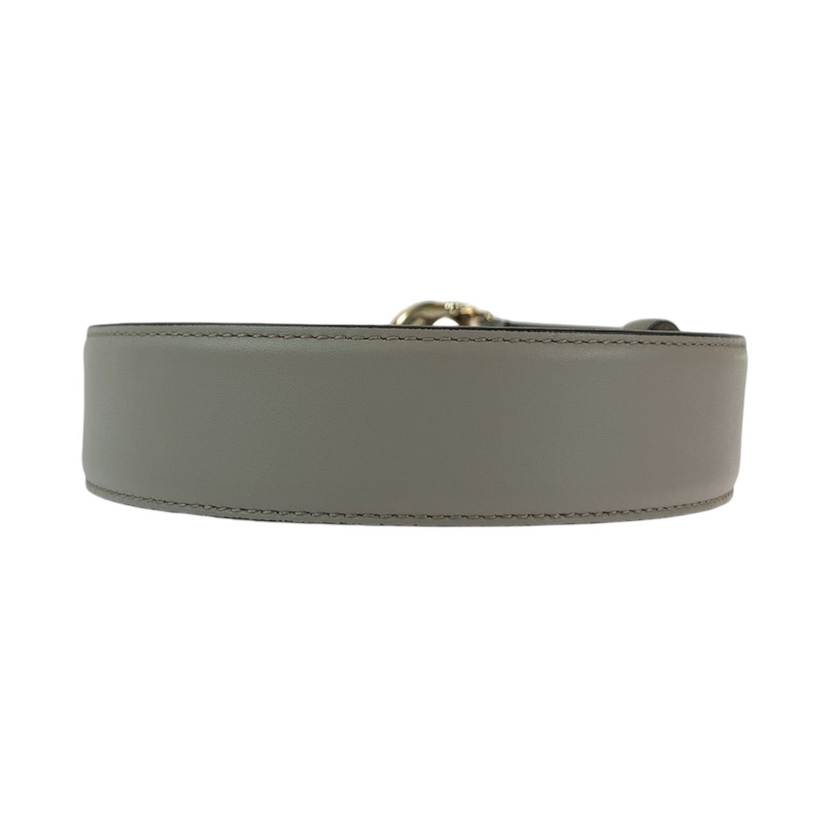美品 GUCCI グッチ インターロッキング 80cm/32inc グレージュ ゴールド金具 レザー 546386 ベルト メンズ 408702【中古】 グッチ インターロッキング GUCCI 92THN 0 ネイビー