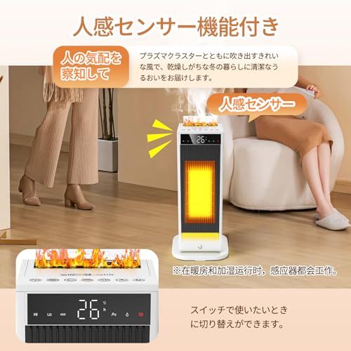 超音波加湿機能