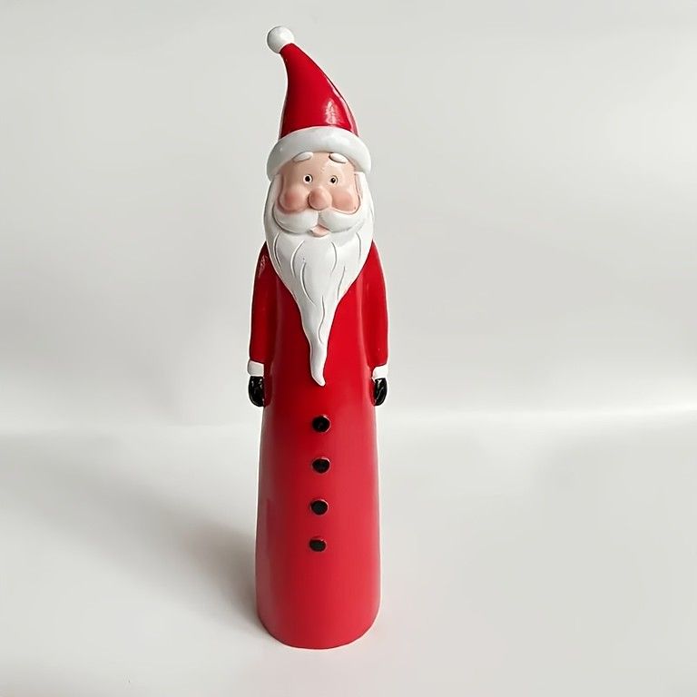 クリスマス限定】サンタ＆雪だるま レジン像 12インチ 卓上置物