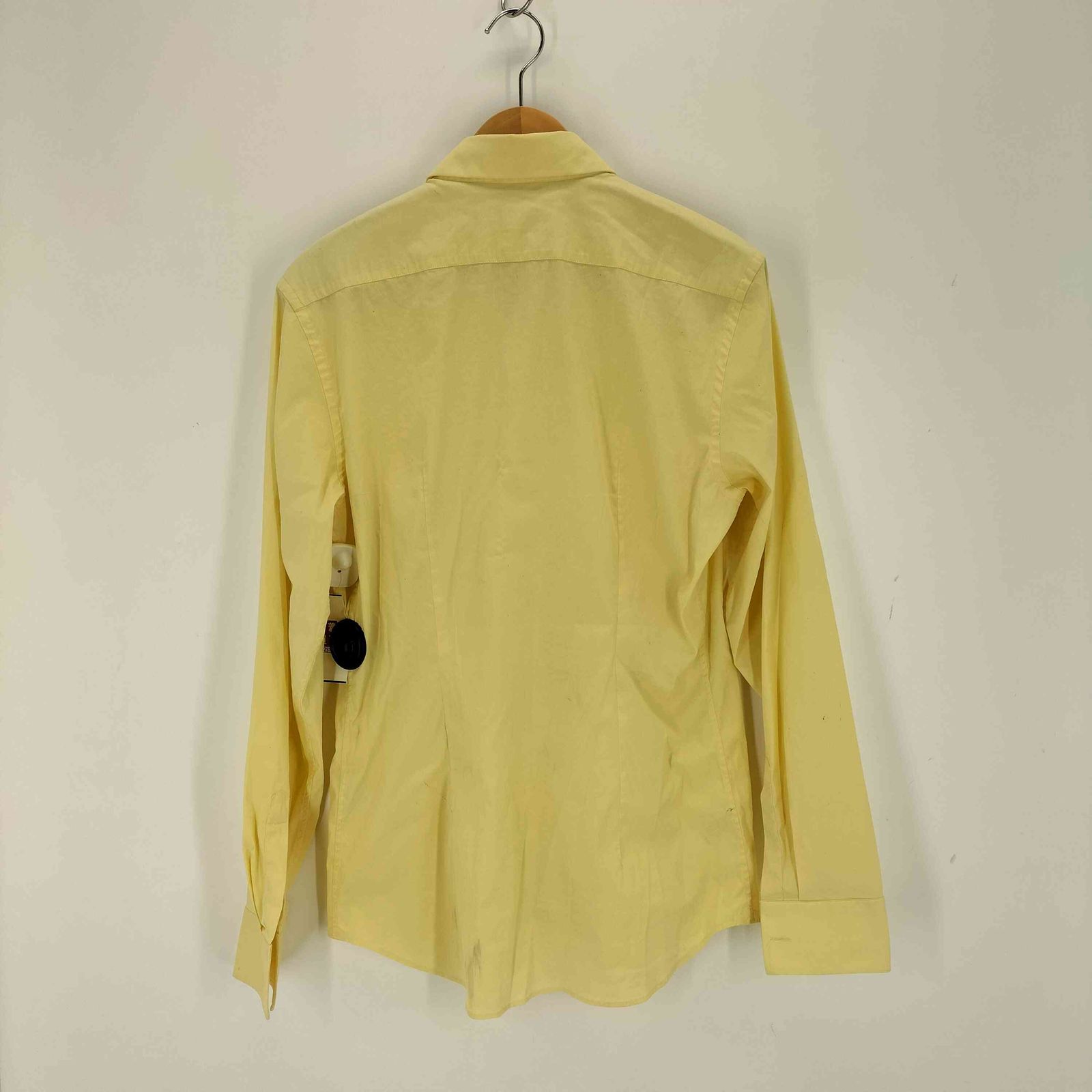 プラダ PRADA 00 s イタリア製 L Sプレーンシャツ メンズ 41 16