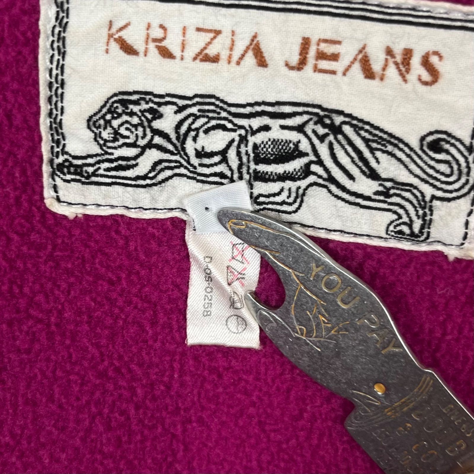 OLD KRIZIA JEANS 90s クリツィア ジーンズ ITALY イタリア製 LAMPO 