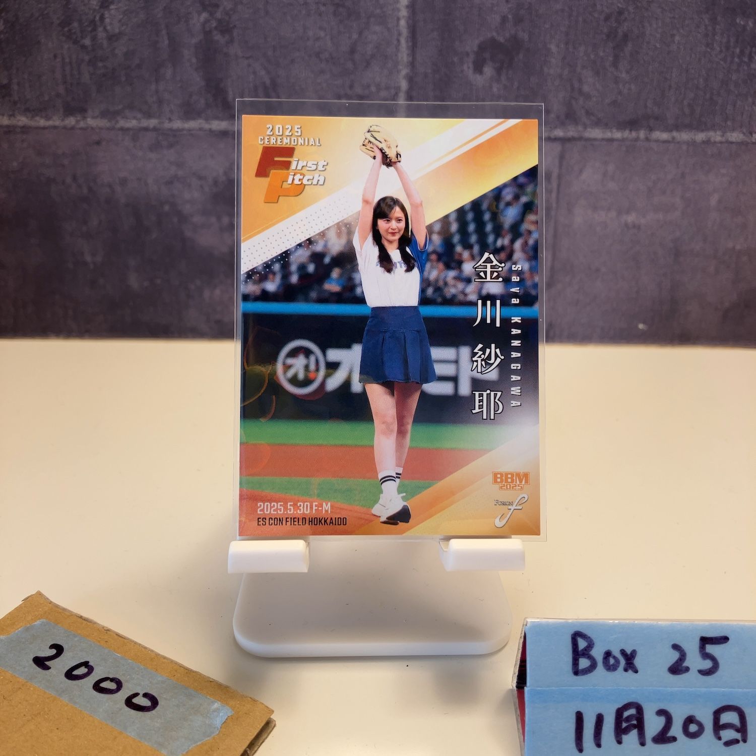 2025 BBM Fusion 金川紗耶 289/300 北海道日本ハムファイターズ 乃木坂