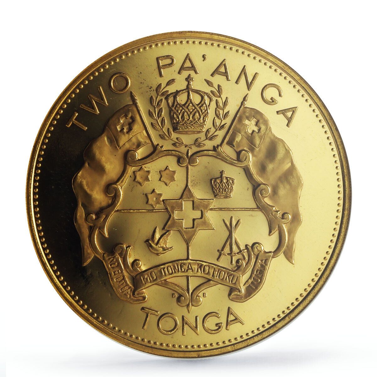 トンガ 2 パアンガ 調査王 トゥポウ 4 世 政治 PF67 NGC 金メッキ CuNi
