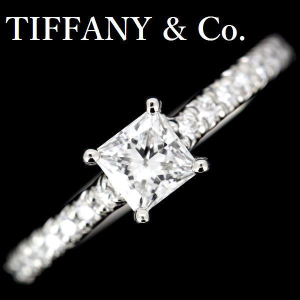 ティファニー ノヴォ プリンセスカット ダイヤモンド 0.32ct D-VS1-3EX