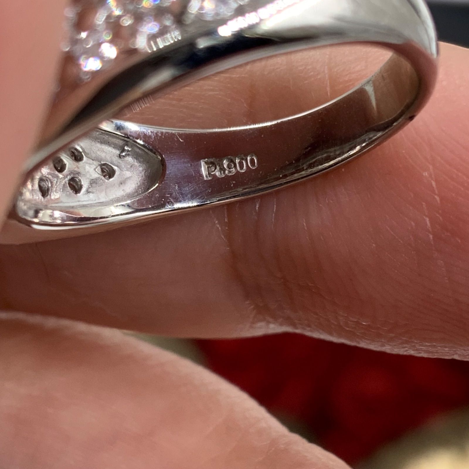 Pt900 天然ダイヤモンド0.75CTパヴェデザインリング imgrc0095839236.jpg