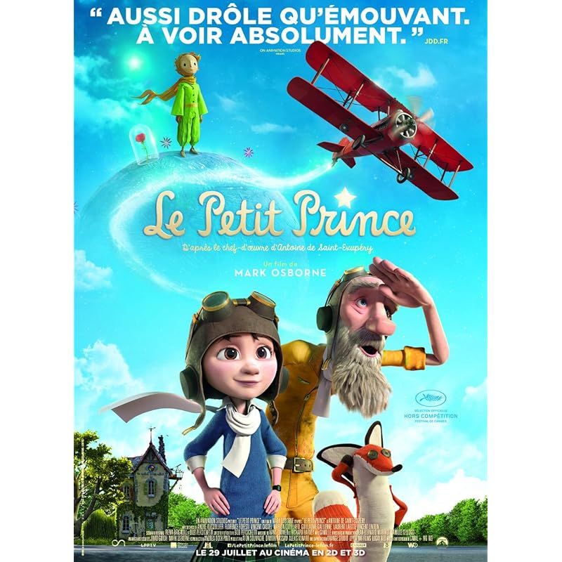 フランス語版 Le Petit Prince - リトルプリンス 星の王子さまと私 DVD CDスピーカーセット キッズ ファミリー 
