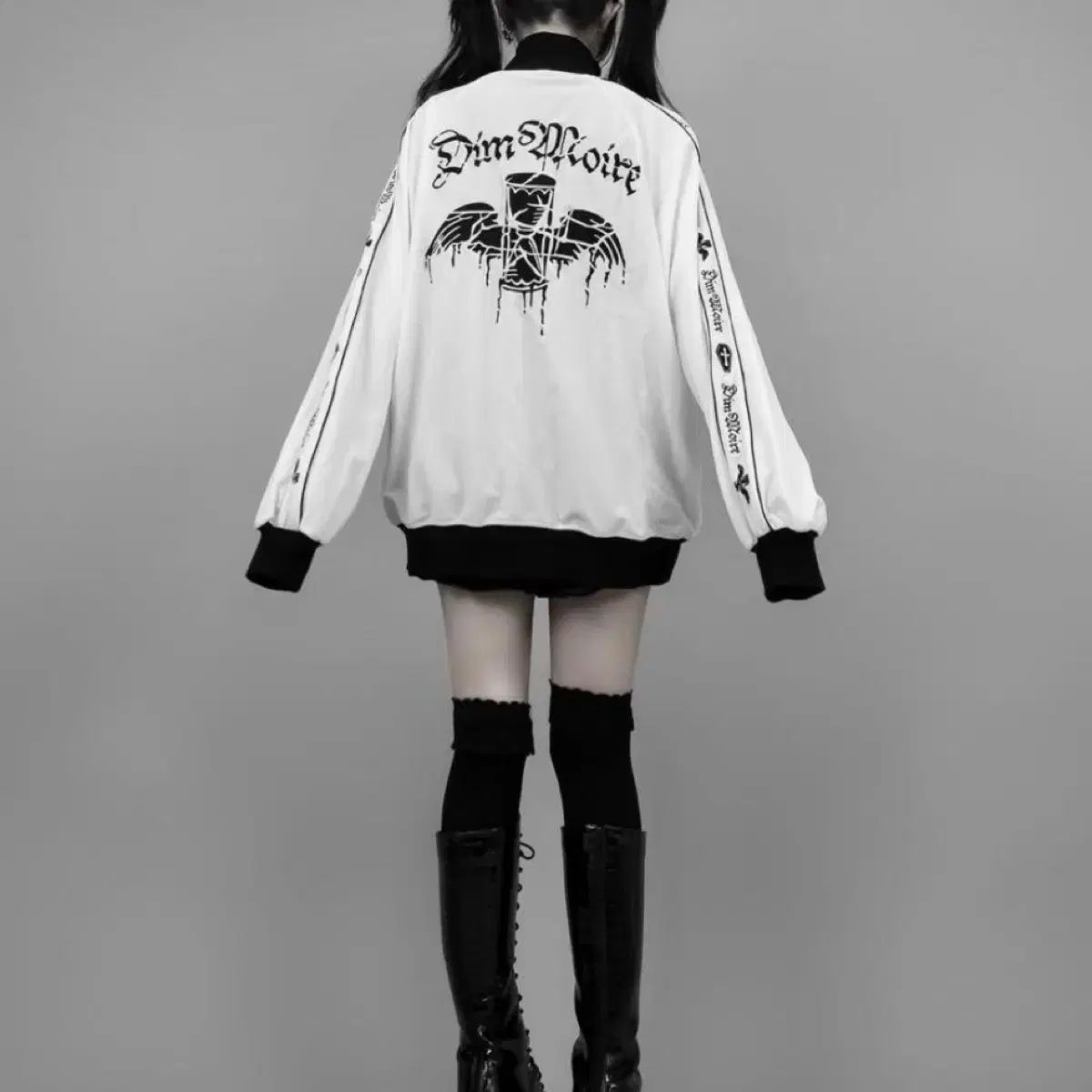 Dimmoire 딤モアール ベロア ジャージ 白 xl - メルカリ