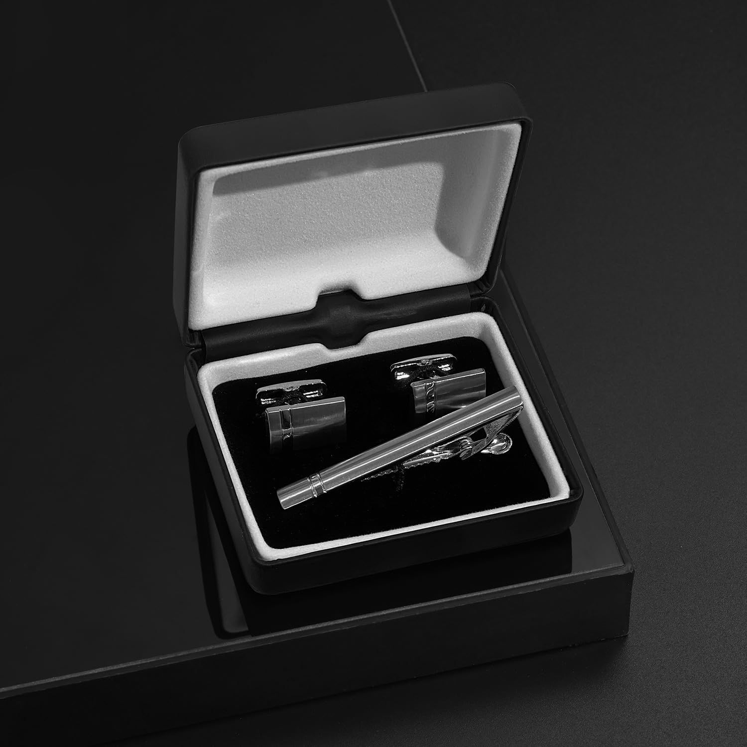 上品なネクタイピン カフスボタンセット メンズ 人気 シンプルでいて