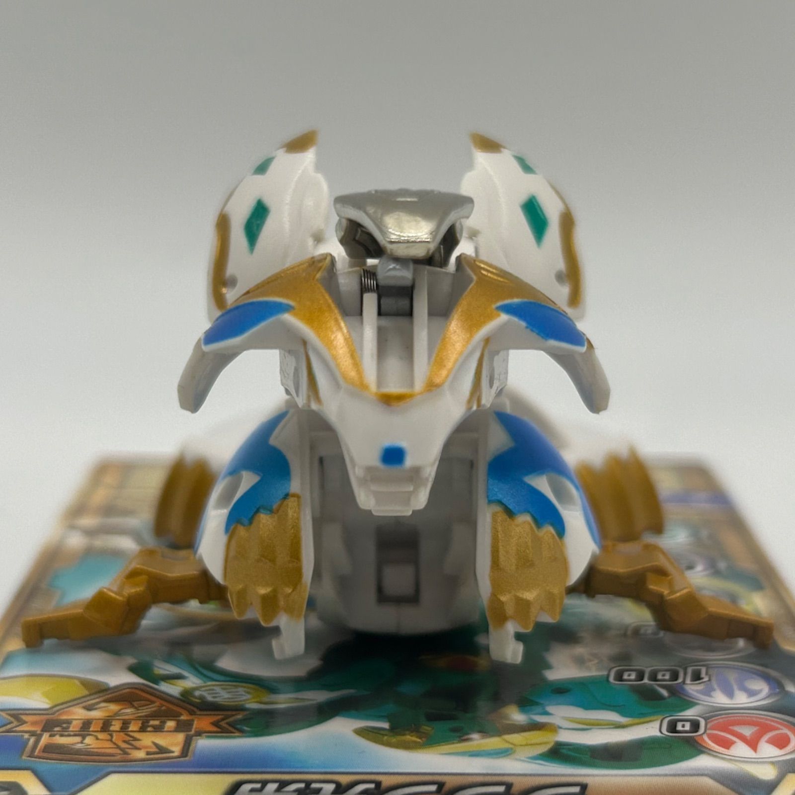 カード付き 爆丸 皇レオネス 将ファルコ 軍イカラス 700 G 630 グリフデッキ