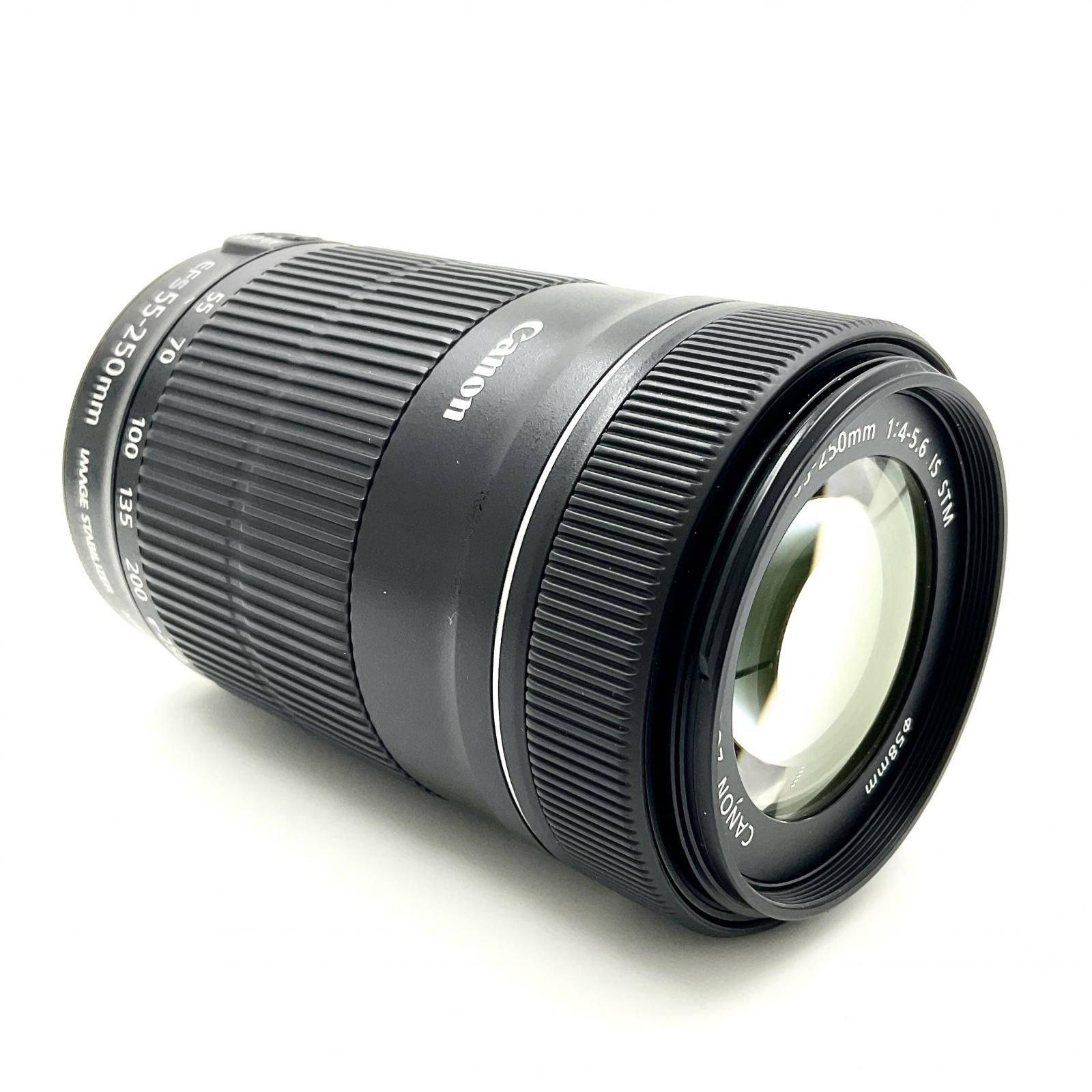 全額返金保証】【最速発送】Canon EF-S 55-250mm F4-5.6 IS STM