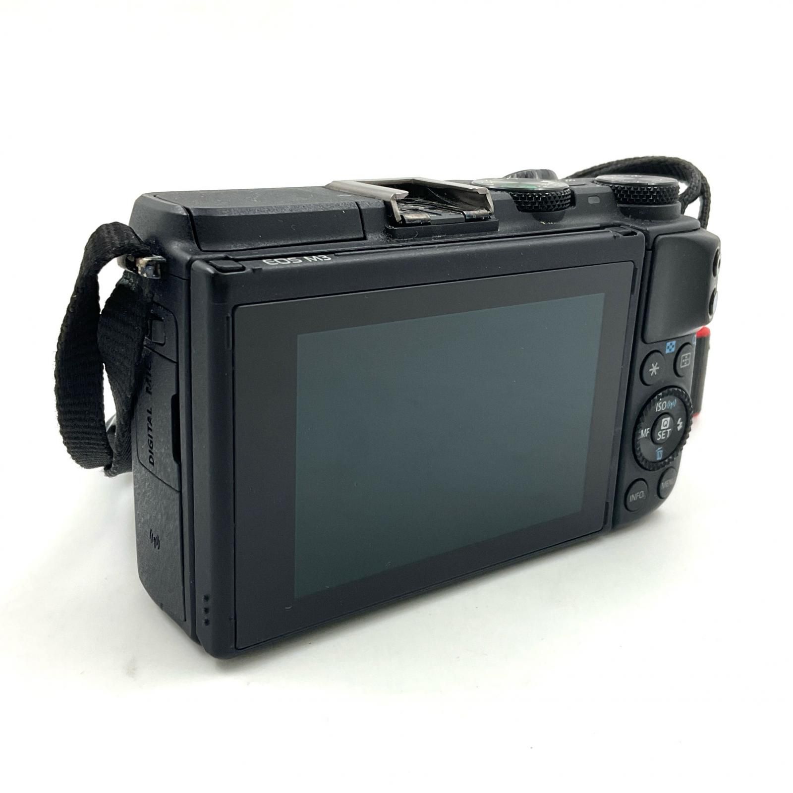 全額返金保証】【最速発送】Canon デジタル一眼 EOS M3 ダブルズーム