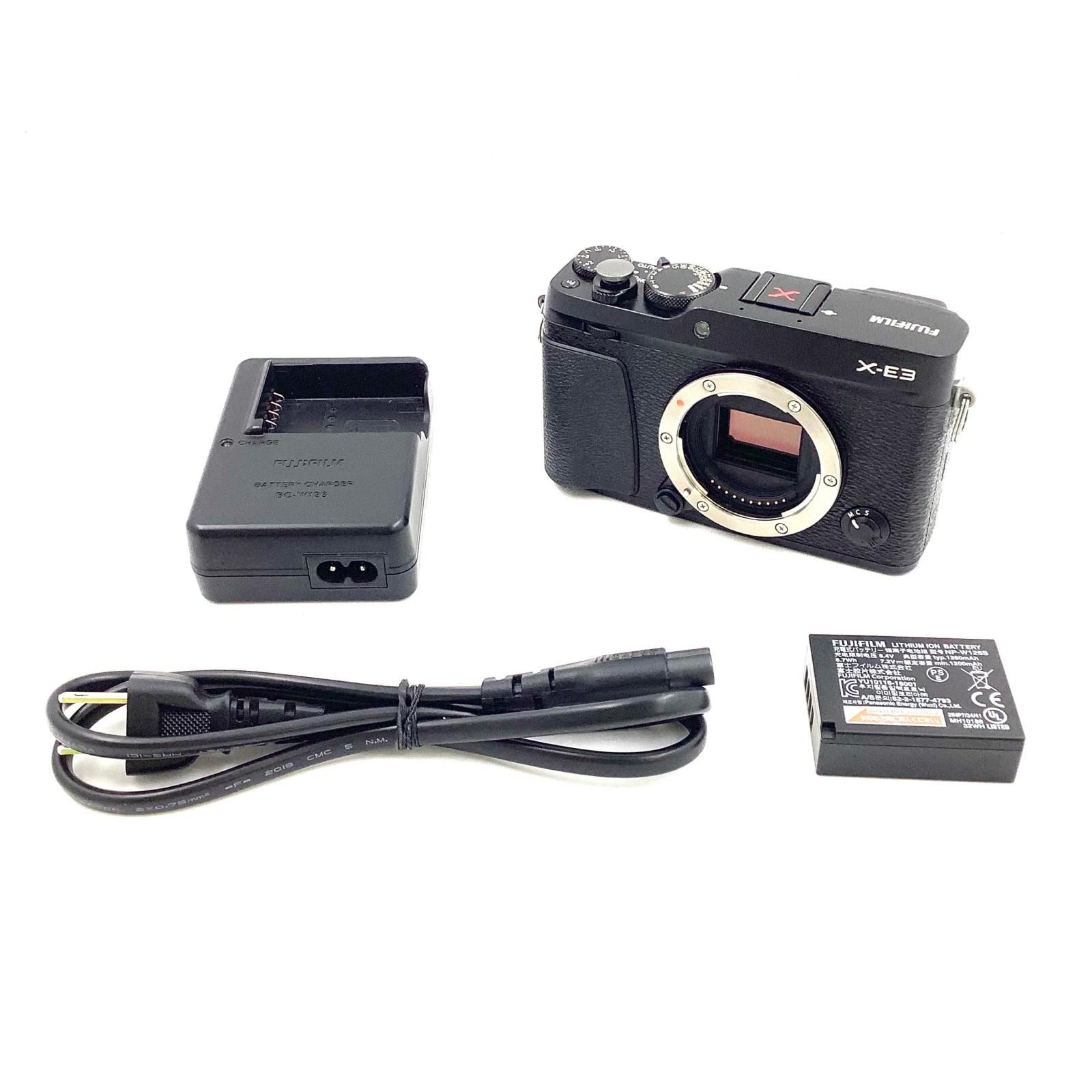  デジタル一眼 X E 3 ボディ ブラック シャッター2961回 ミラーレス一眼 デジタルカメラ