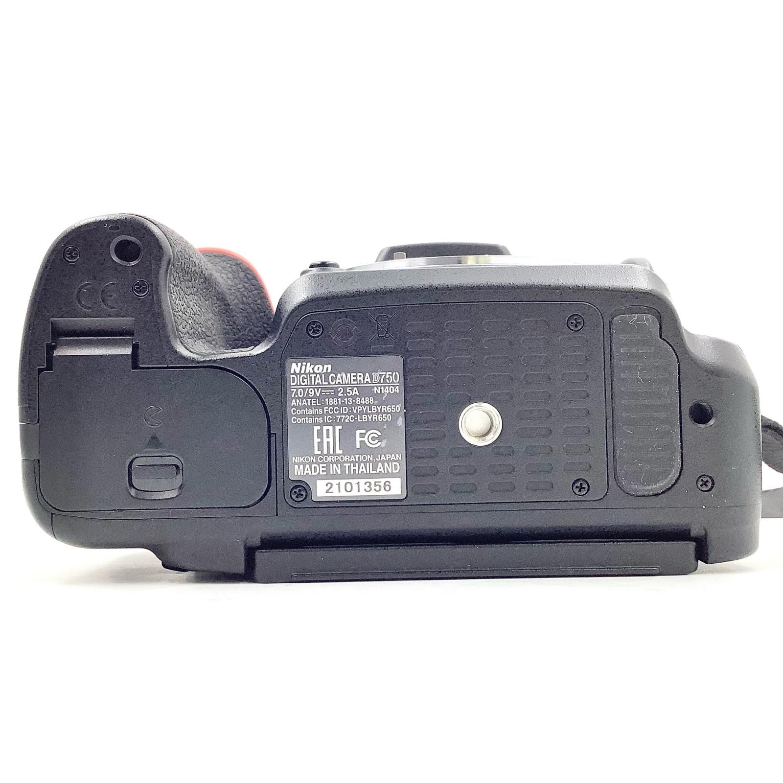 Nikon デジタル一眼 D750 ボディ ブラック 動作確認済【全額返金保証