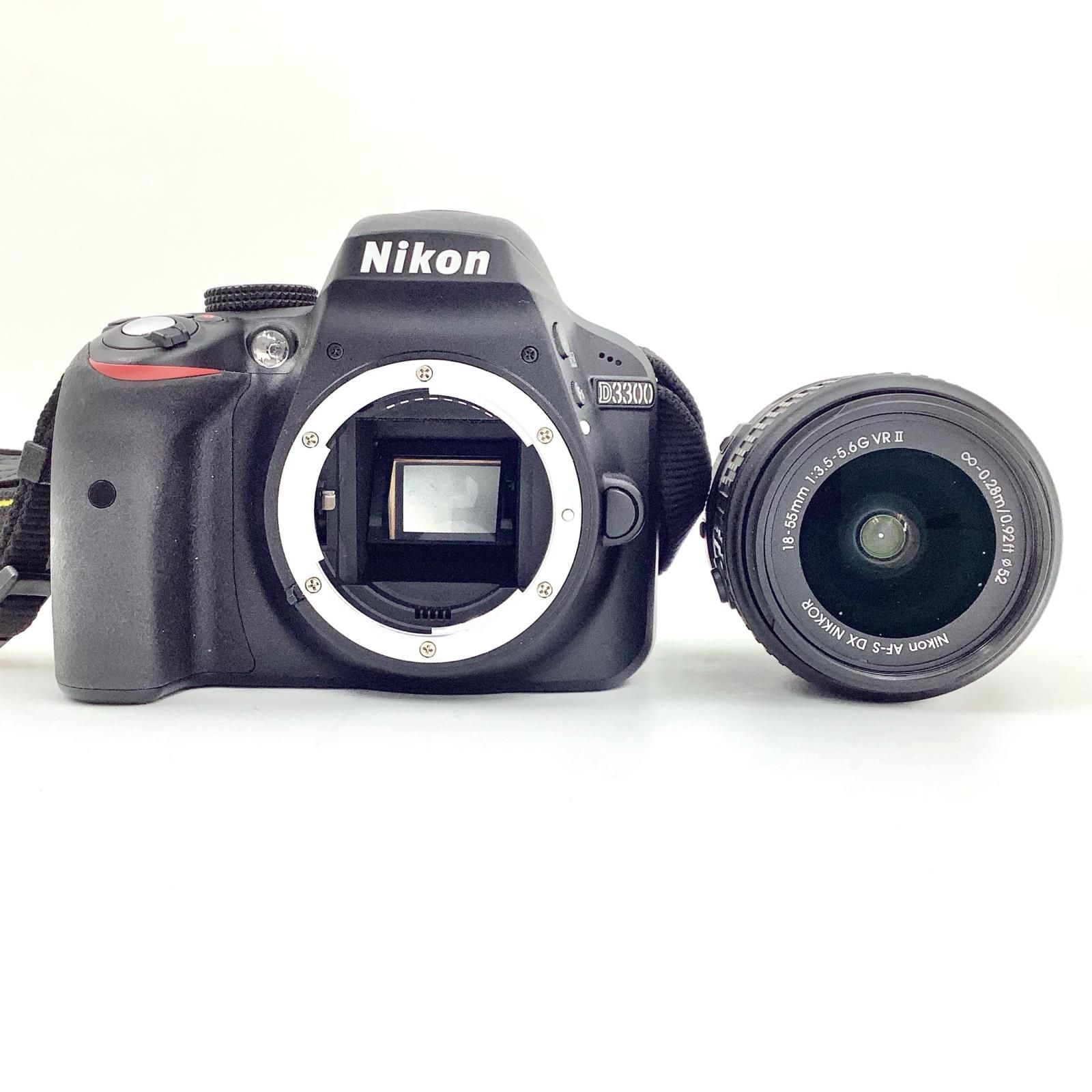 Nikon デジタル一眼 D3300 18-55 VRII レンズキット [ブラック] 動作
