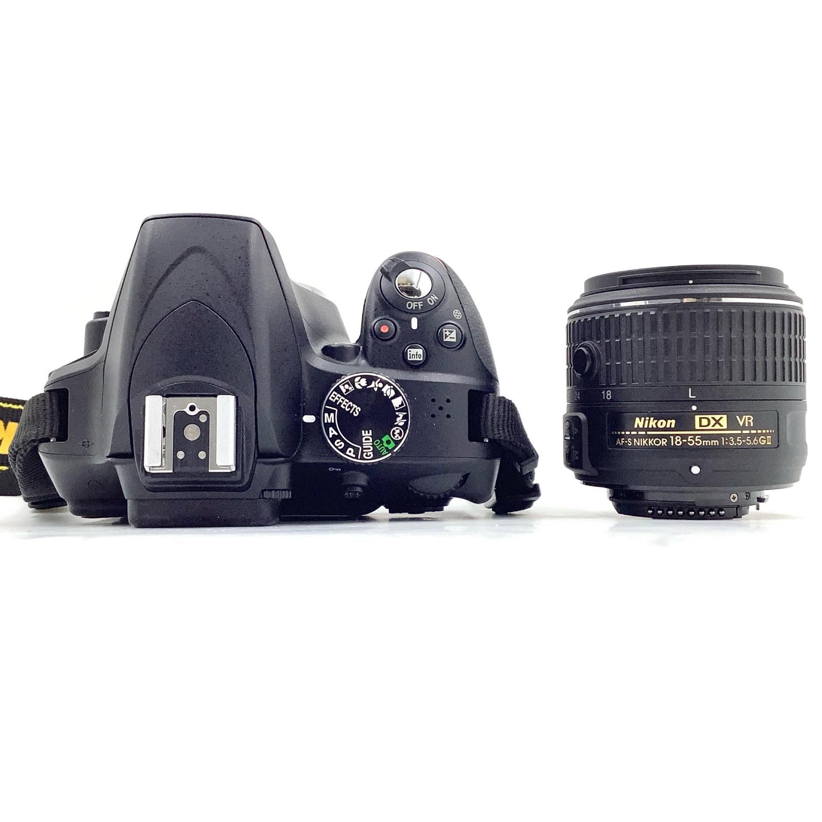 Nikon デジタル一眼 D3300 18-55 VRII レンズキット [ブラック] 動作