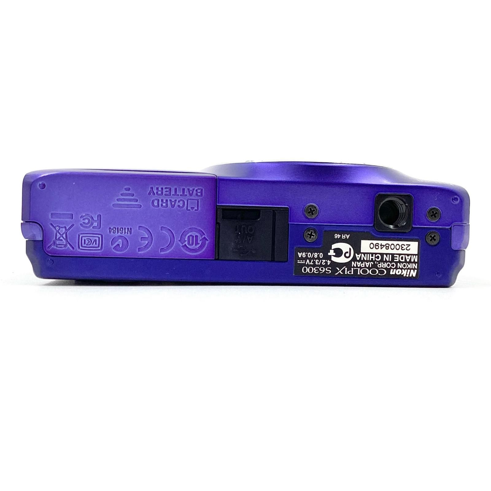 Nikon コンパクトデジタルカメラ COOLPIX S6300 [スタイリッシュブルー