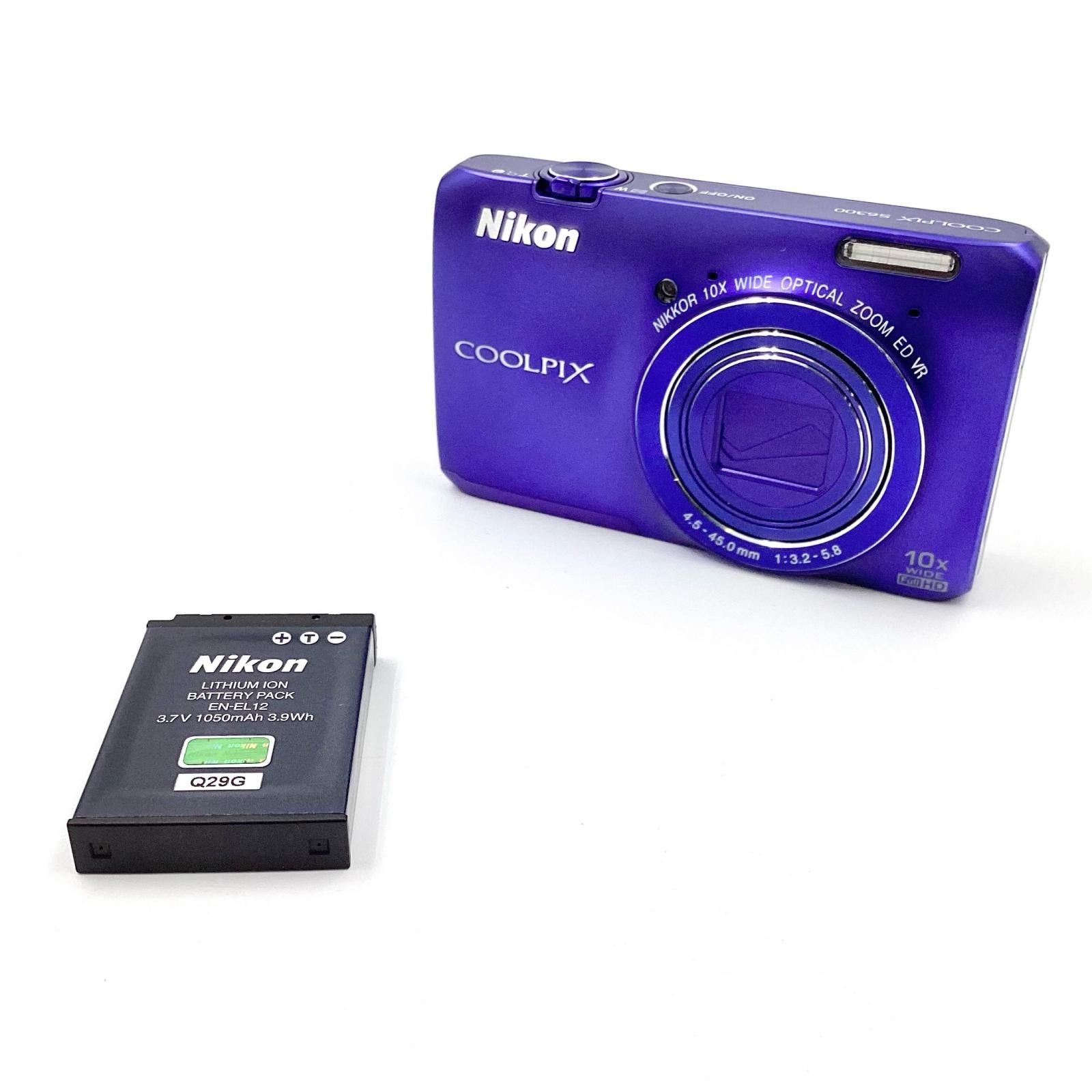 Nikon コンパクトデジタルカメラ COOLPIX S6300 [スタイリッシュブルー