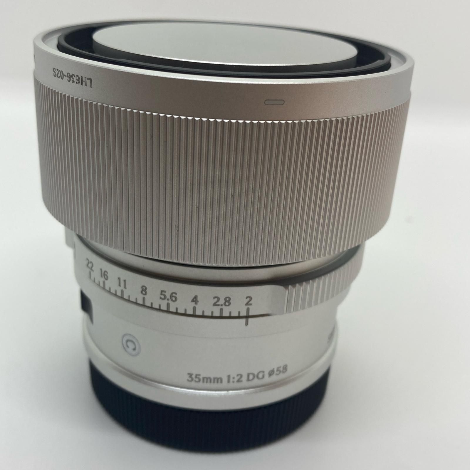 SIGMA 35mm F2 DG Contemporary シルバー 超美品 動作確認済【全額返金
