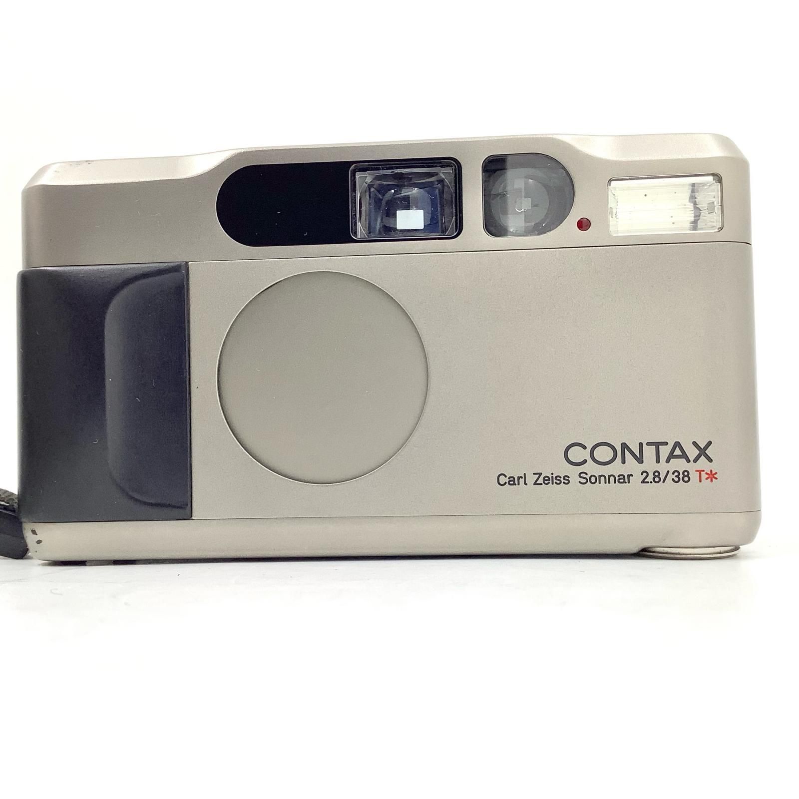 CONTAX コンタックス T2 チタンシルバー データバック付属 難あり