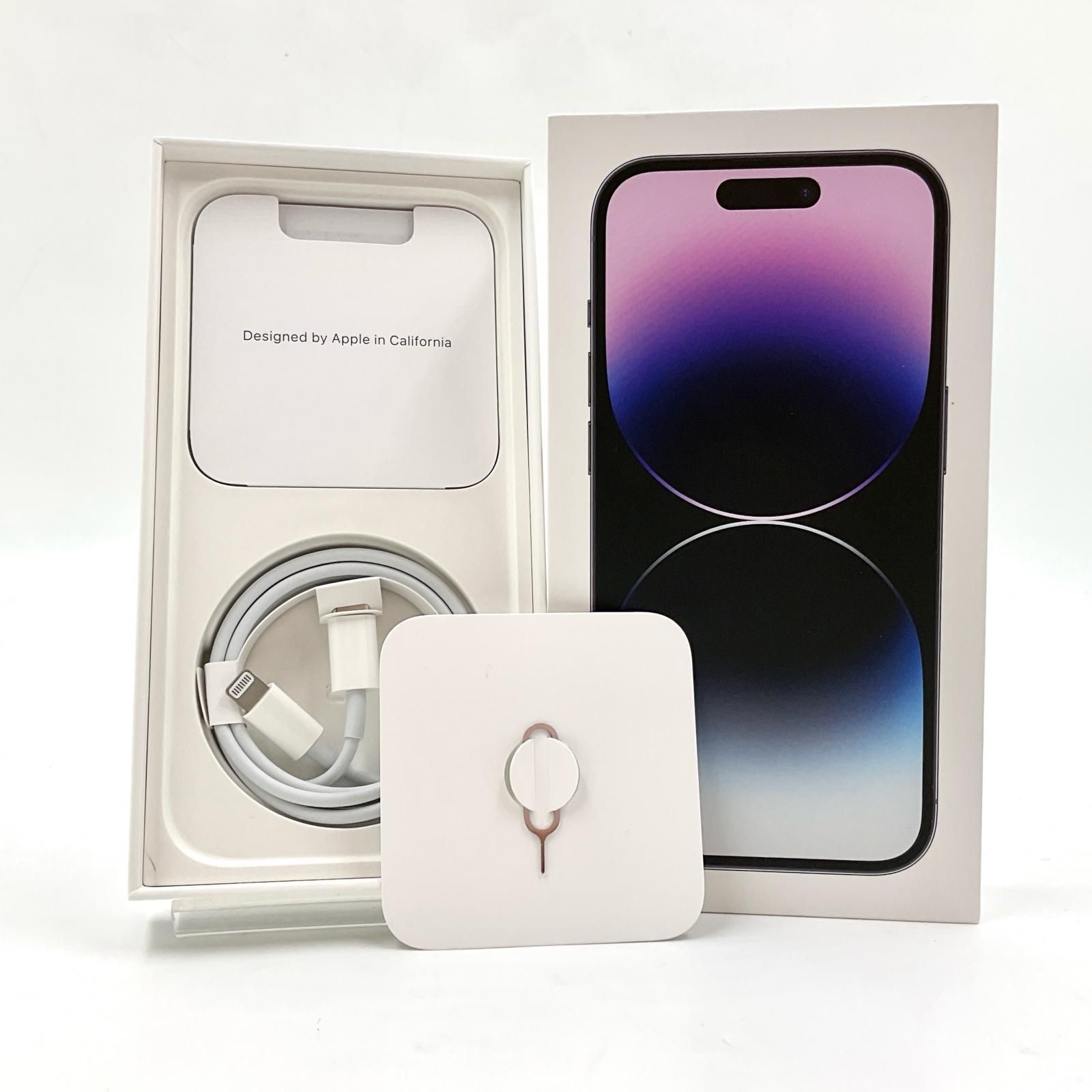 iPhone 14 Pro 256GB ディープパープル docomo 動作確認済 82%【全額