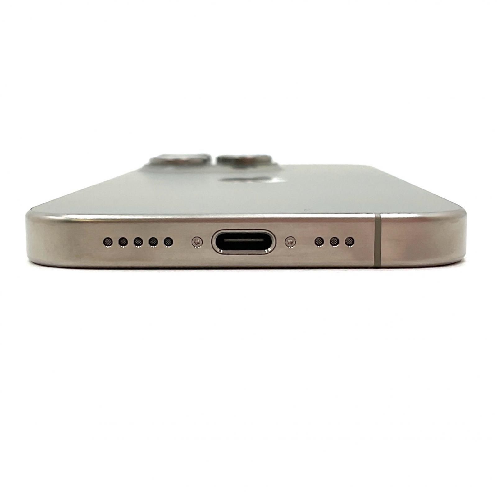 iPhone 15 Pro 512GB ナチュラルチタニウム SIMフリー 白ロム 動作確認