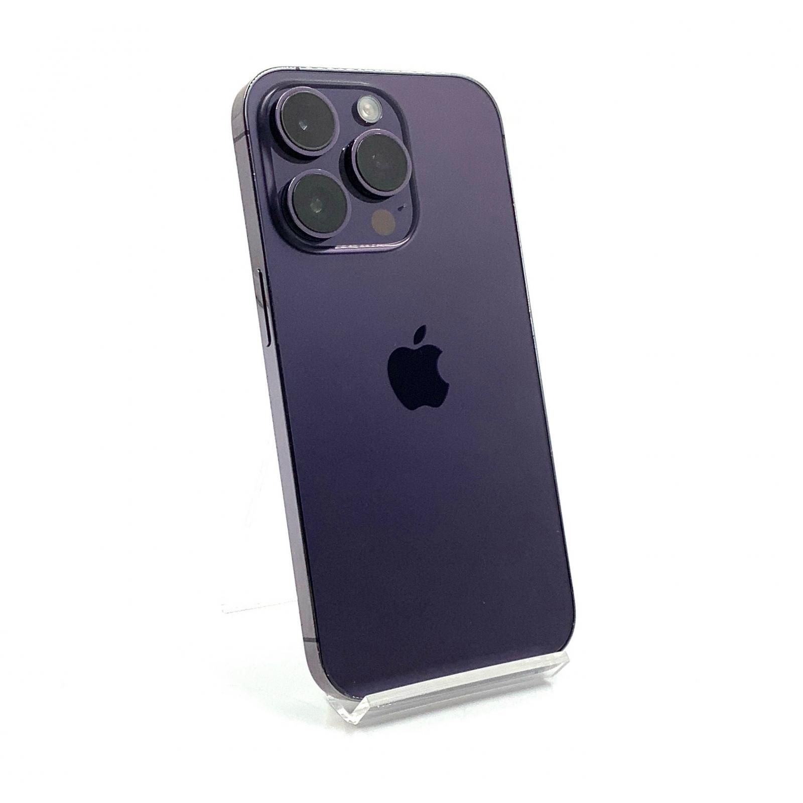 iPhone 14 Pro 128GB ディープパープル SIMフリー 白ロム 動作確認済