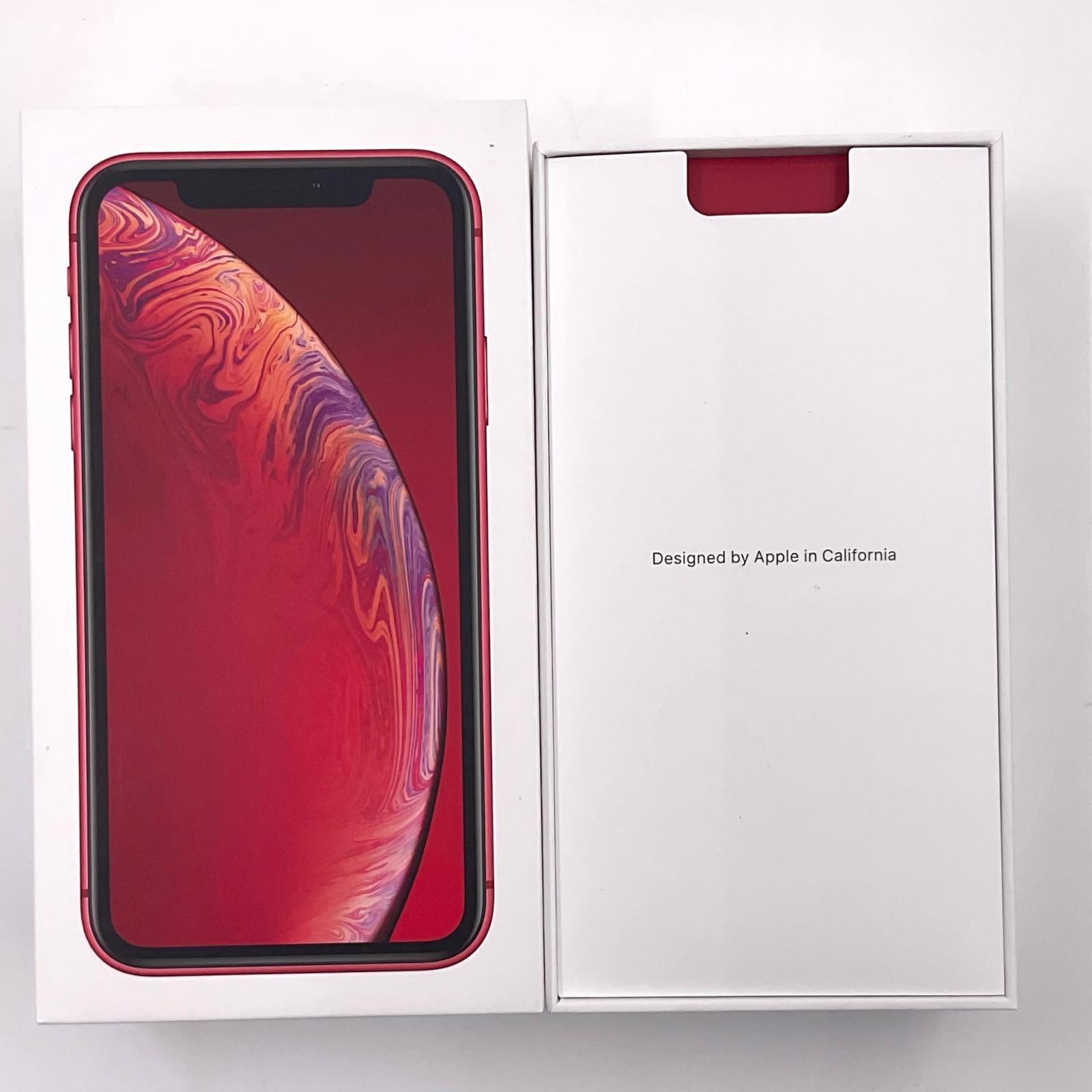 iPhone XR 64GB レッド docomo 白ロム 動作確認済 100%【全額返金保証