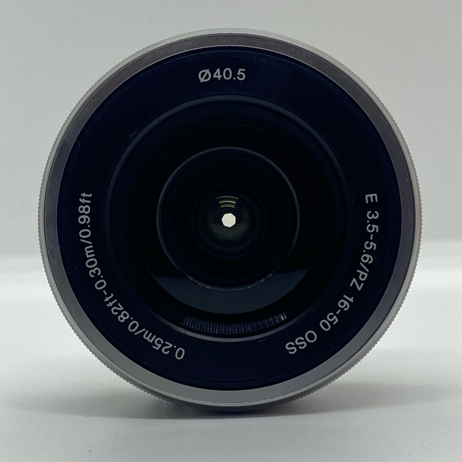 【返品保証・動作確認済】SONYE16-50mm F3.5-5.6 OSS II Sony E PZ 16-50mm F3.5-5.6 OSS SELP1650 [シルバー] 動作確認済